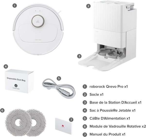 71BIcnXwRsL._AC_SL1500_ Roborock Qrevo Pro Robot aspirapolvere