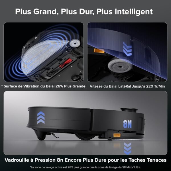 Robot aspirapolvere Roborock Saros 10