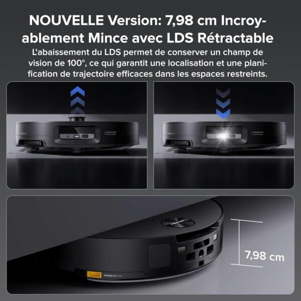 Robot aspirapolvere Roborock Saros 10